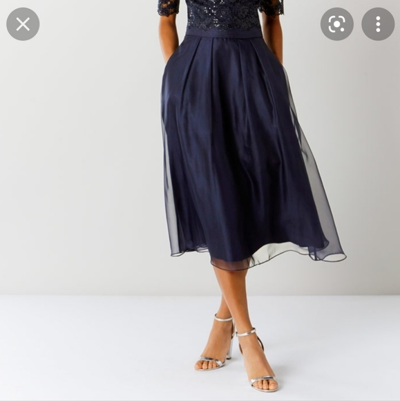 🍋2 for $20🍋Black Organza skirt Small - Picture 2 of 8